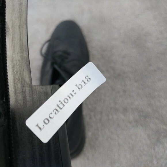 Cole Haan Grand OS Jefferson Wingtip Oxford Mens 11.5 Shoes Black Leather C23795 - Picture 12 of 12